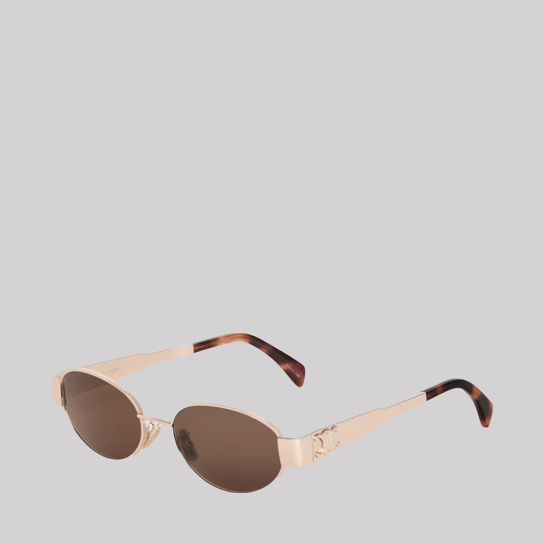 Triomphe Metal 01 Sunglasses In Metal