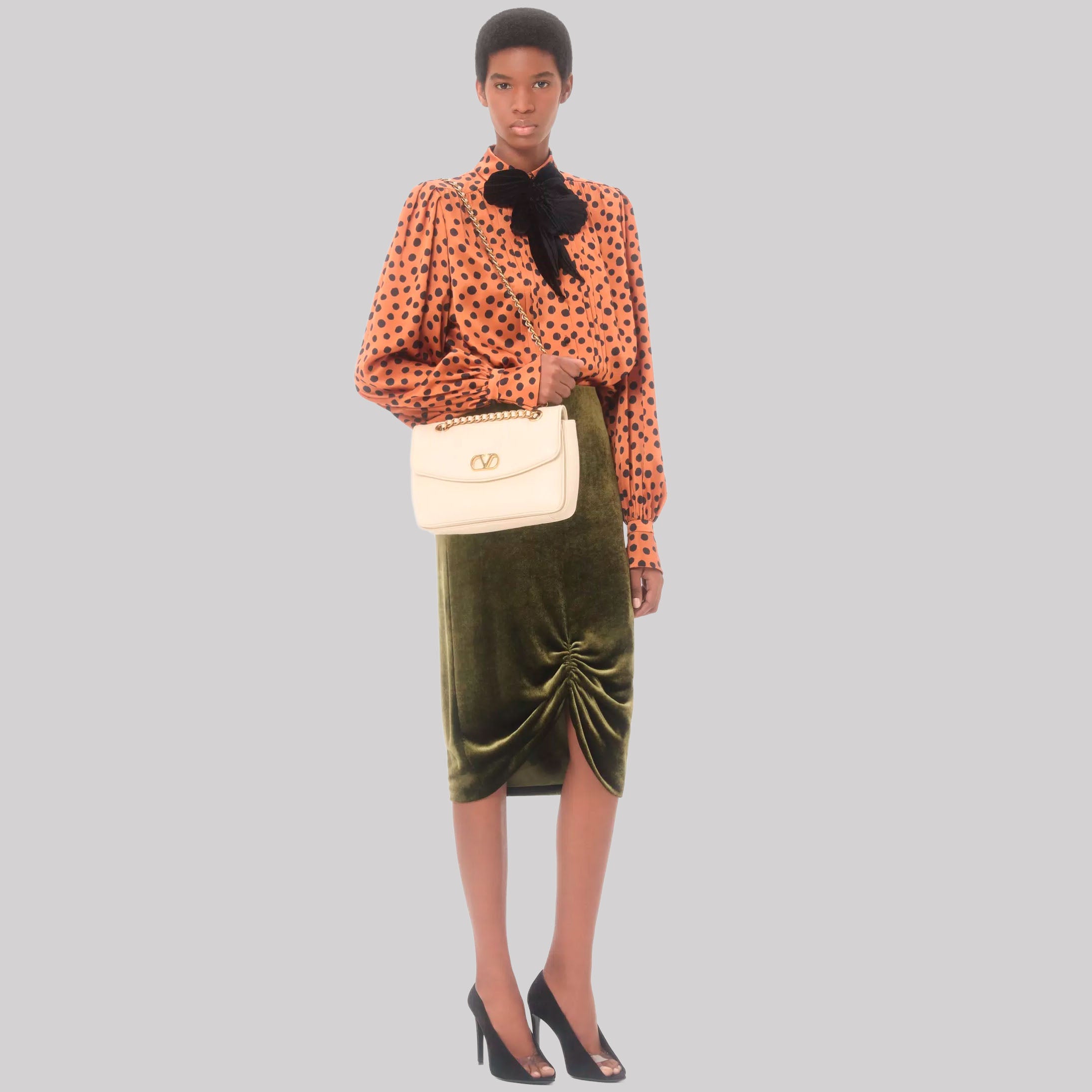 Djuna Medium Chain Bag In Nappa Leather