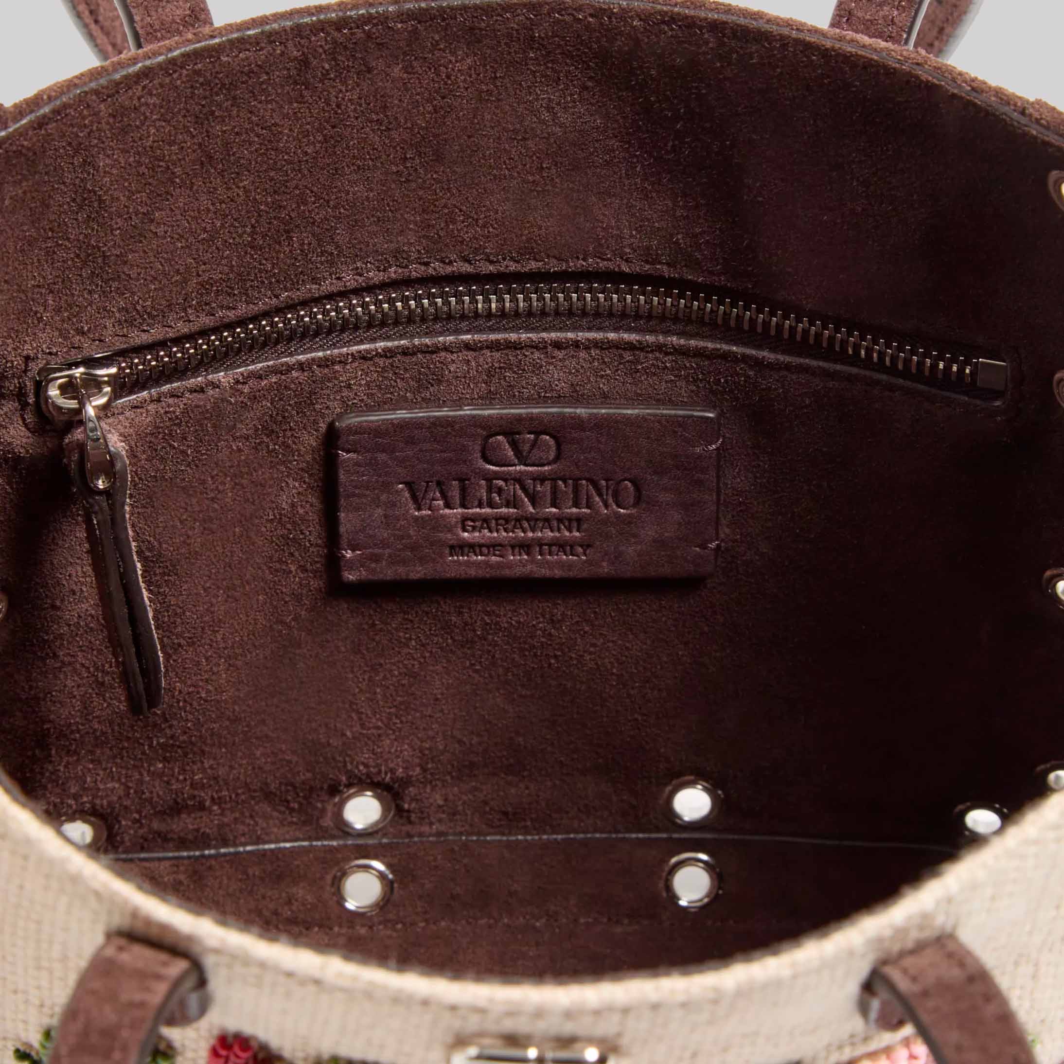 Nellcôte Mini Embroidered Shopping Bag