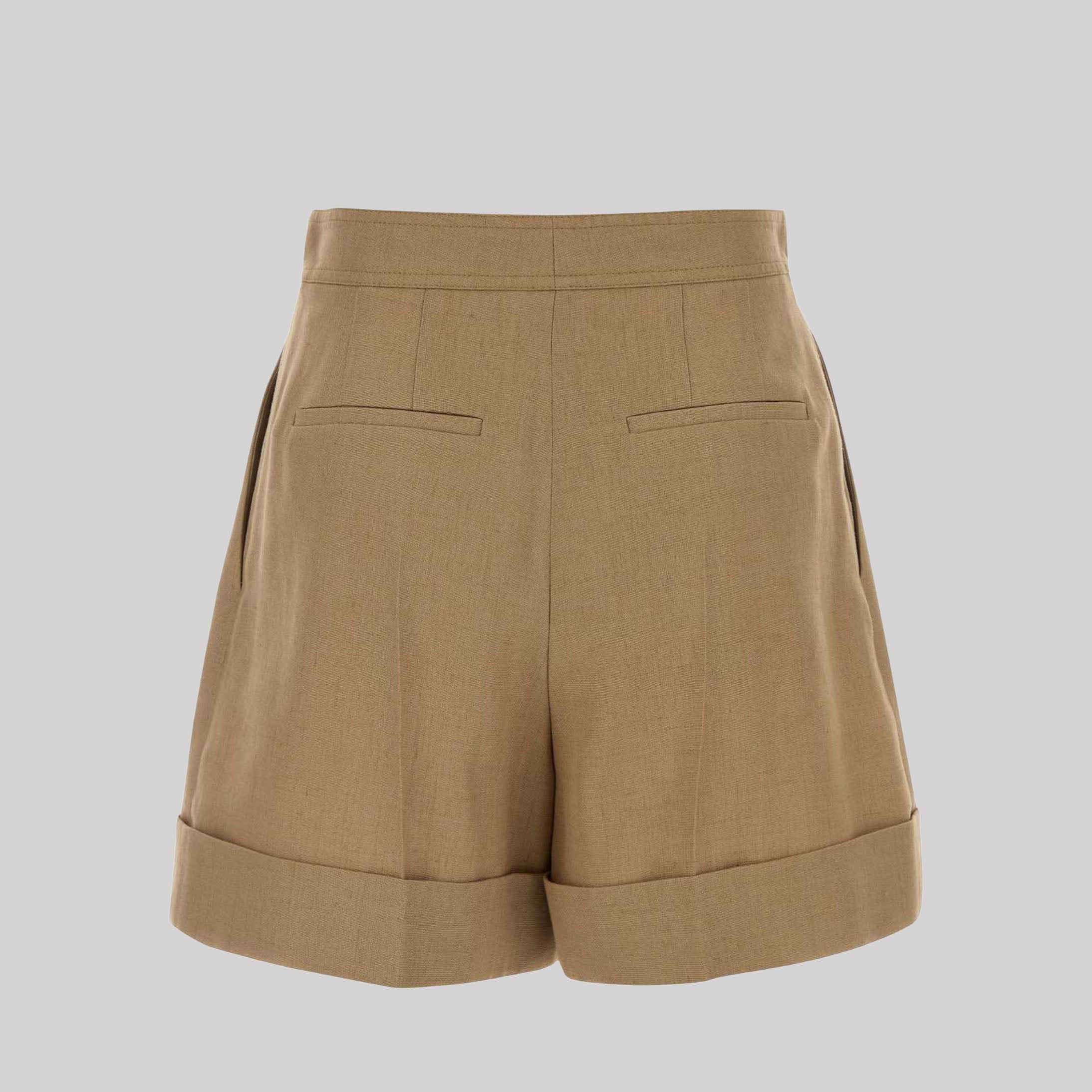 Shorts With Gathered Ankles
