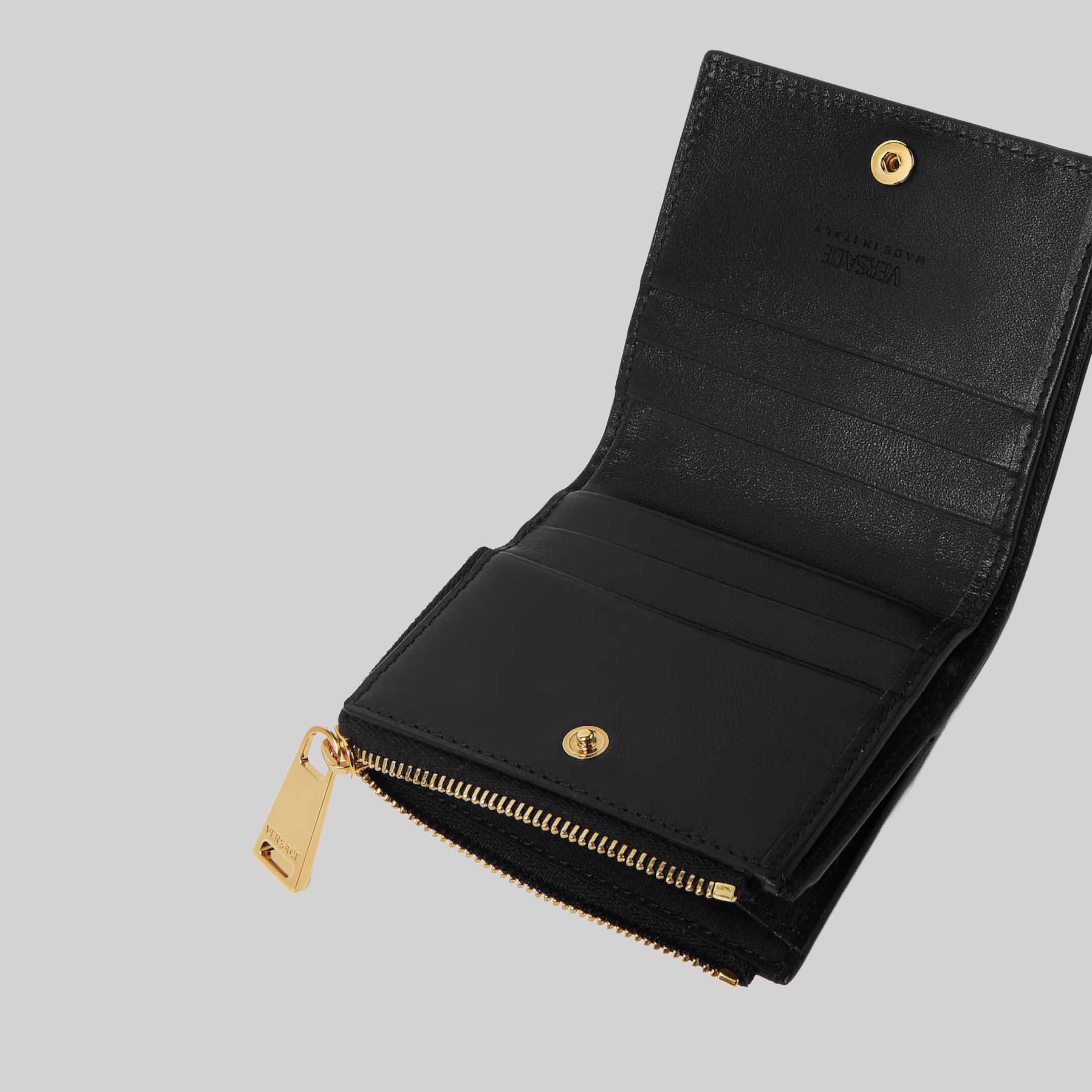 Medusa Biggie Leather Wallet